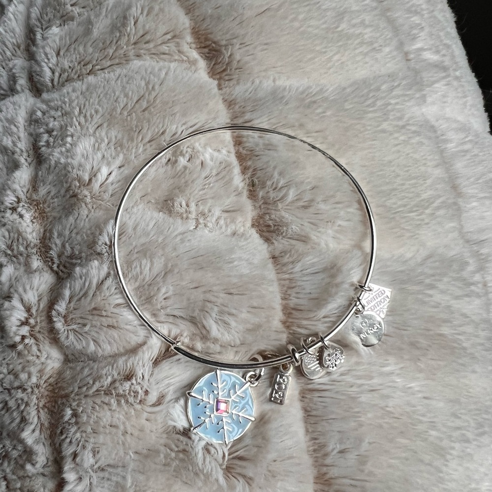 Alex and Ani snowflake bracelet